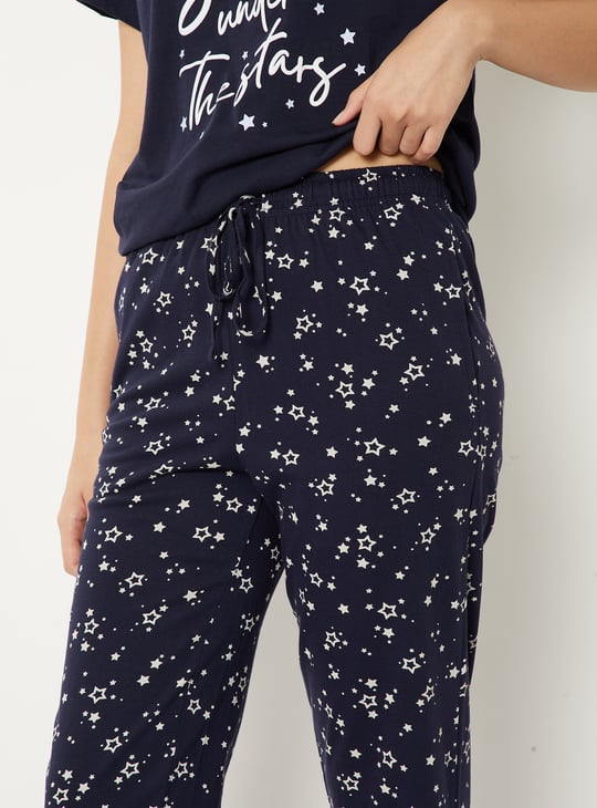 Women Printed PJ Set