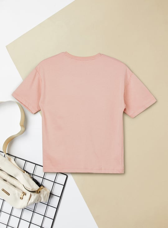 Boys Printed Oversized T-shirt