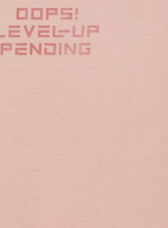 Boys Printed Oversized T-shirt