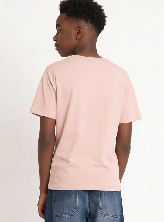 Boys Printed Oversized T-shirt