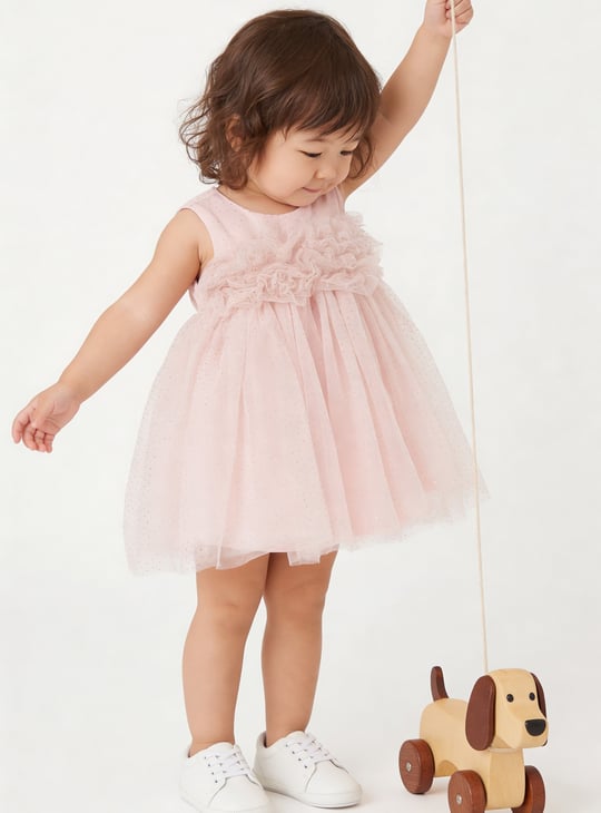 Girls Ruffles Dress