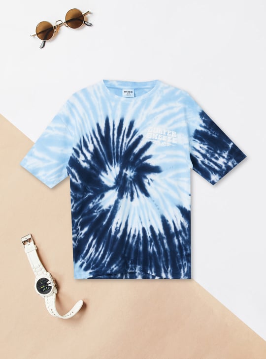 Boys Oversized Tie & Dye T-shirt