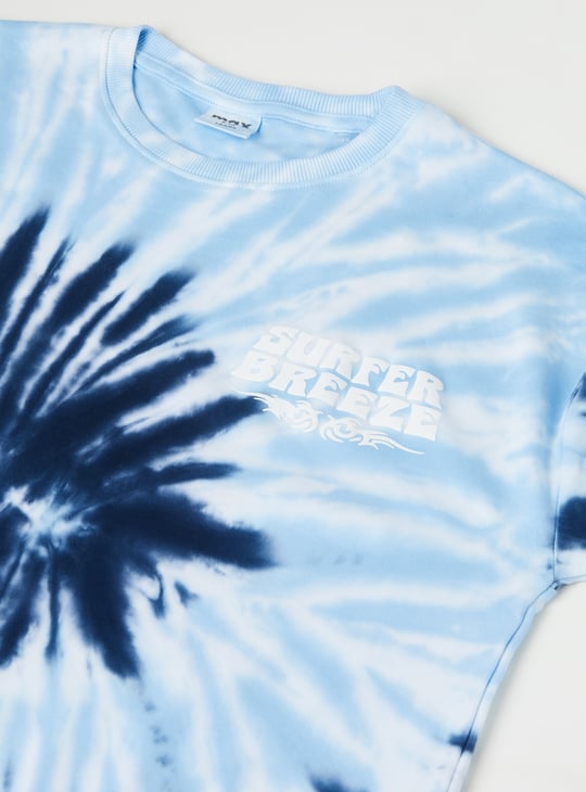 Boys Oversized Tie & Dye T-shirt