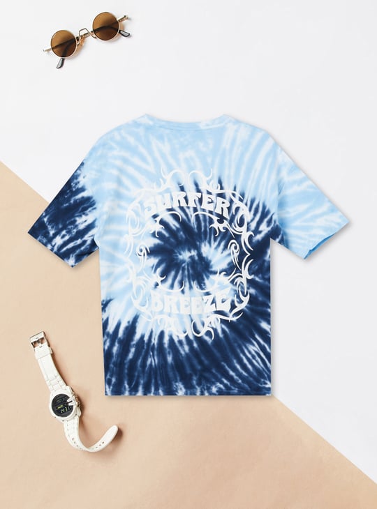 Boys Oversized Tie & Dye T-shirt