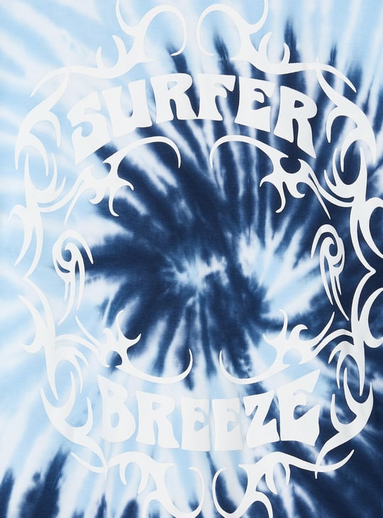 Boys Oversized Tie & Dye T-shirt