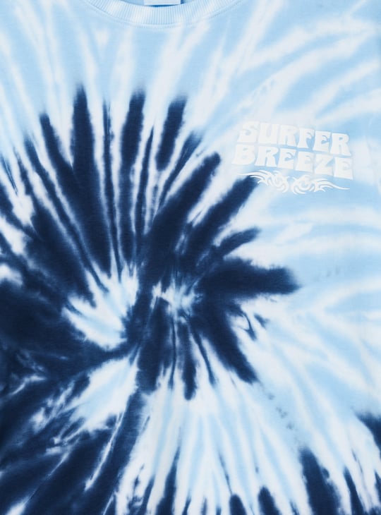 Boys Oversized Tie & Dye T-shirt