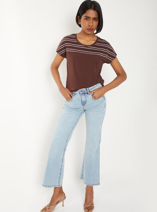 Women Striped T-shirt