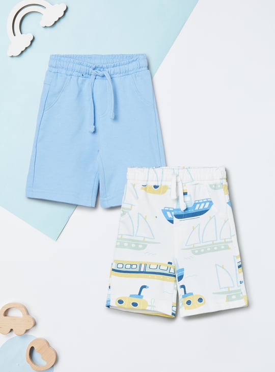 Boys Assorted Shorts - Pack of 2