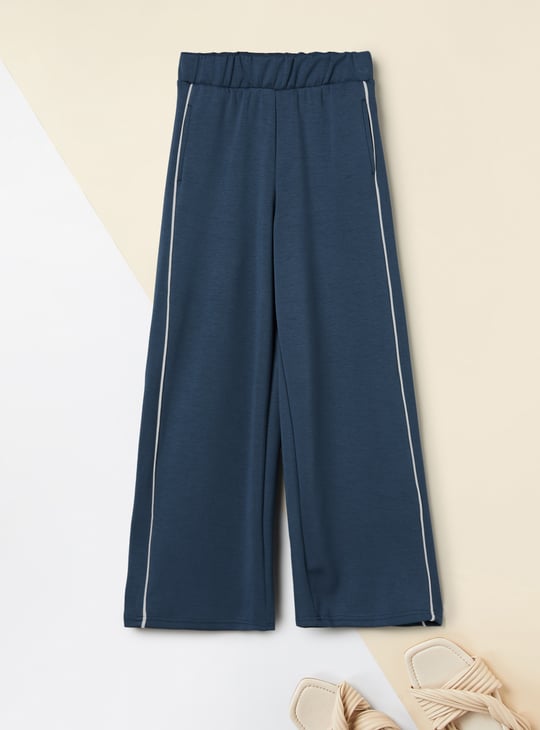 Girls Solid Track Pants