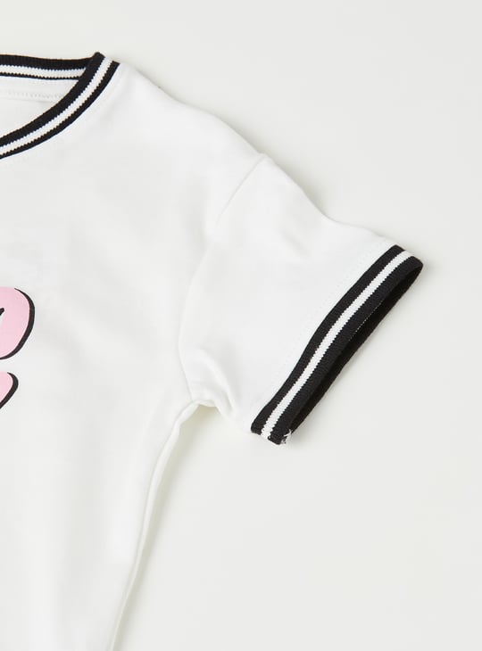 Girls Hello Kitty Print Track Pants Set | Printed