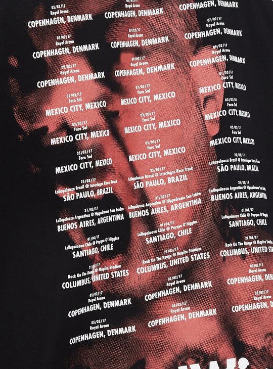 URB_N Men Metallica Oversized T-shirt