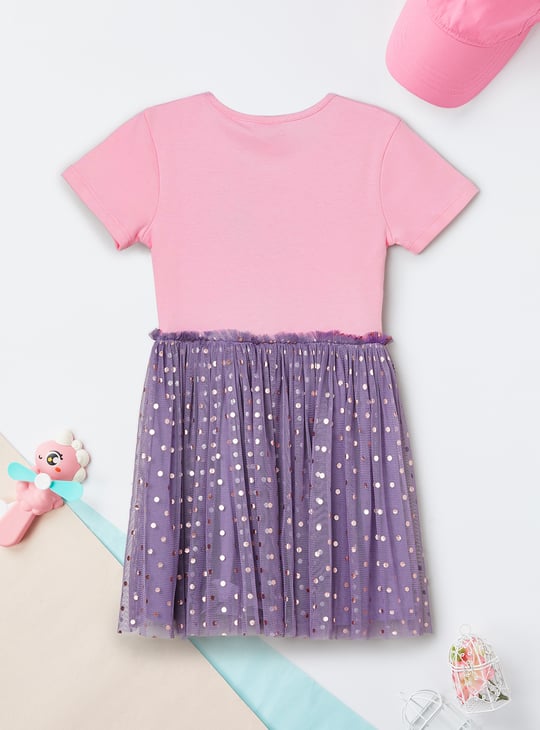 Girls Kuromi Tulle Dress
