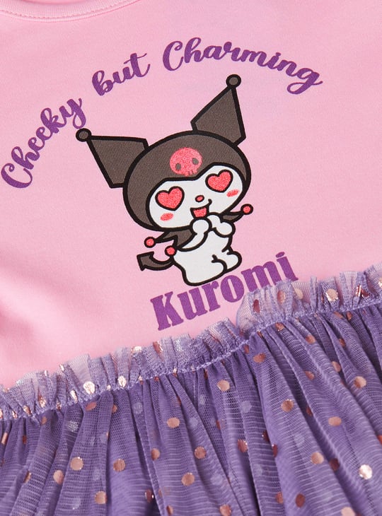 Girls Kuromi Tulle Dress