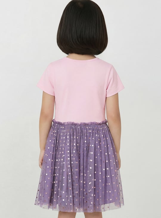 Girls Kuromi Tulle Dress