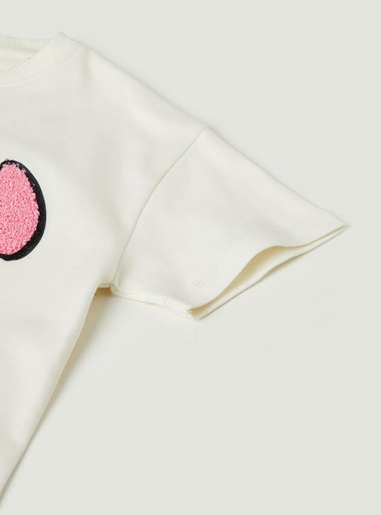 Girls Lilo & Stitch Print T-shirt