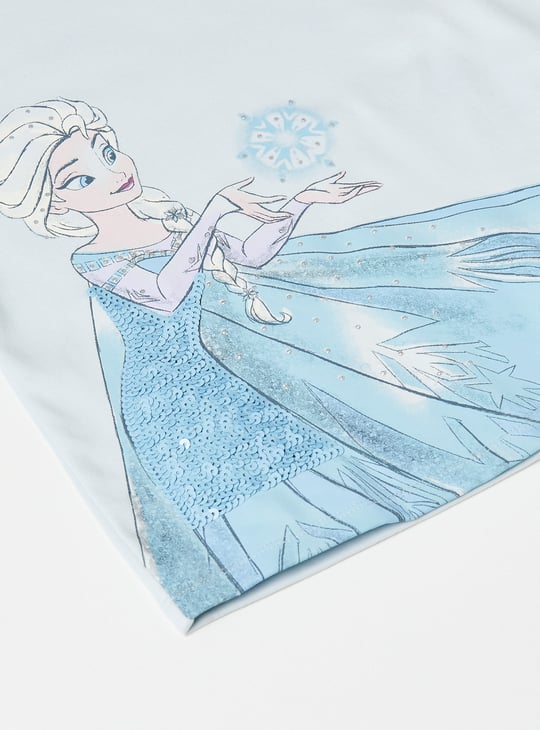 Girls Oversized Elsa T-shirt