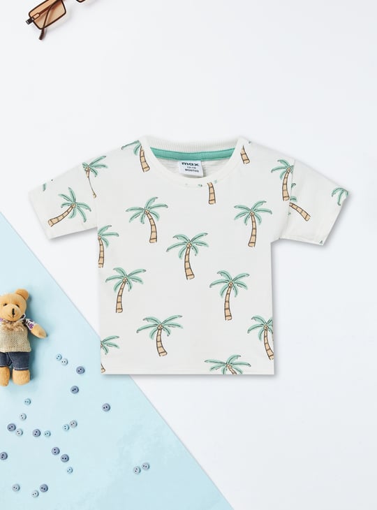Boys Printed Shorts Set