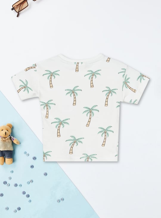 Boys Printed Shorts Set