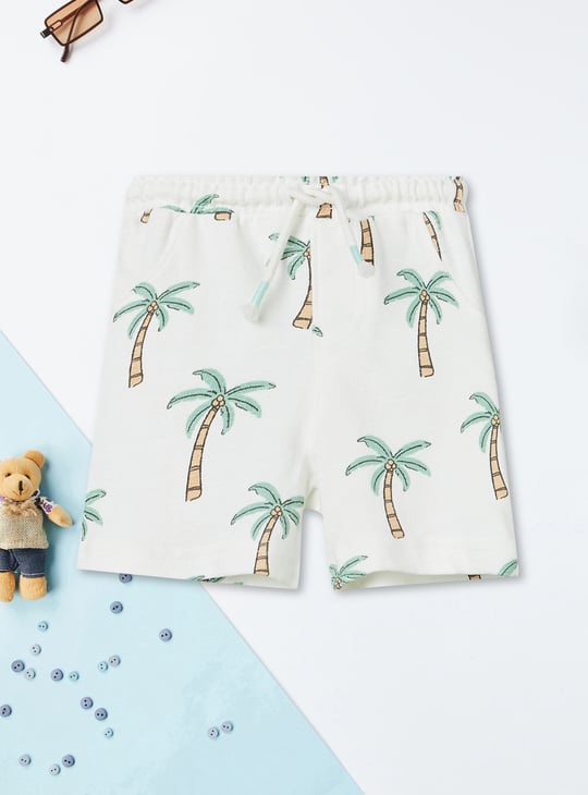 Boys Printed Shorts Set