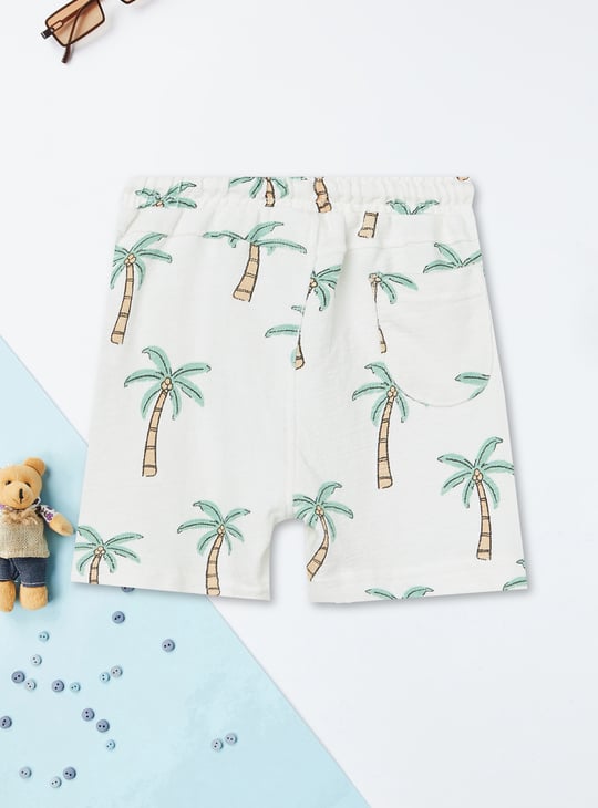 Boys Printed Shorts Set