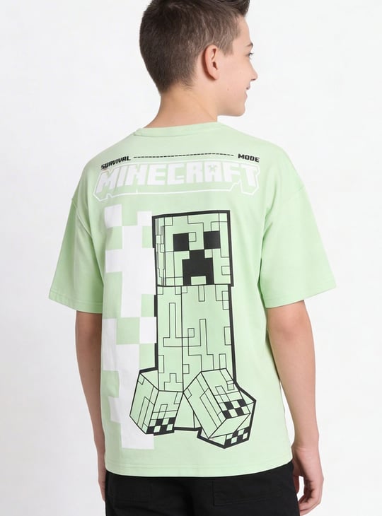 Boys Minecraft Print T-shirt
