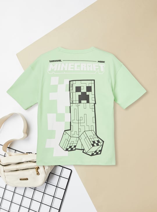 Boys Minecraft Print T-shirt