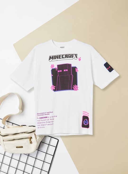 Boys Minecraft Print T-shirt