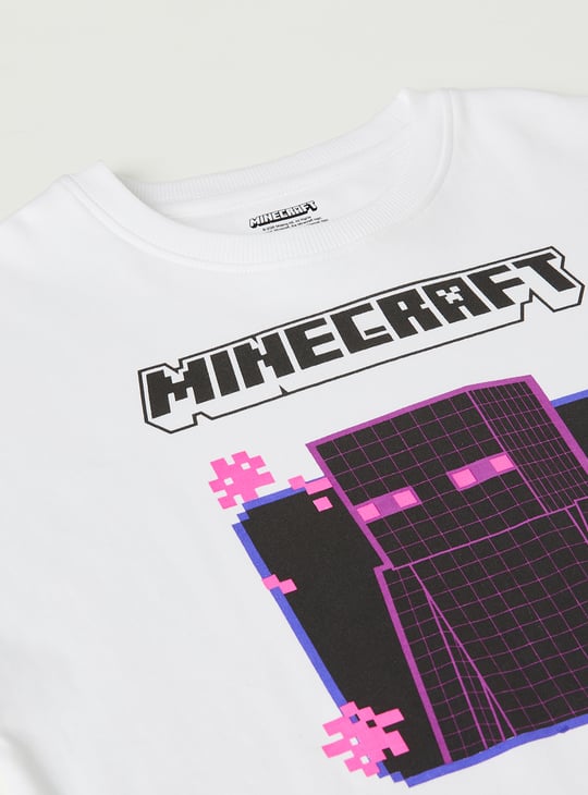 Boys Minecraft Print T-shirt