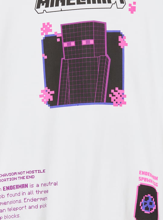 Boys Minecraft Print T-shirt