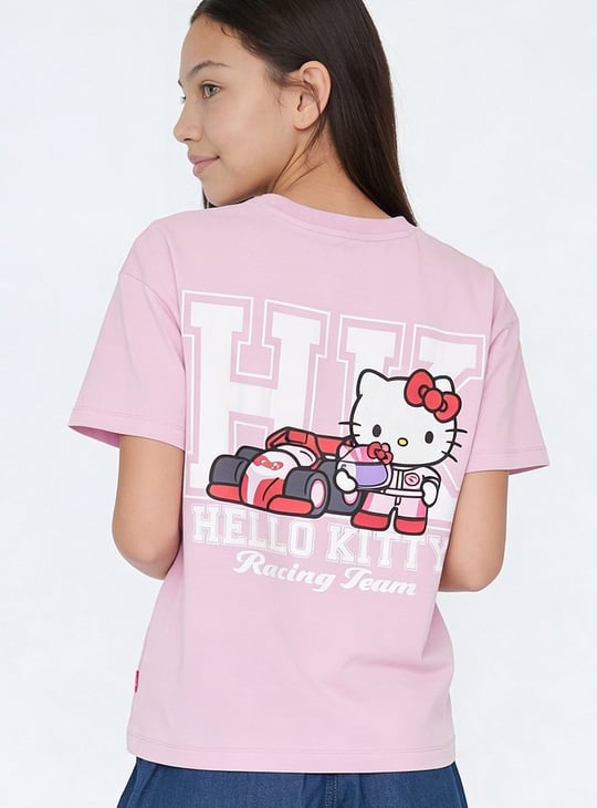 Girls Hello Kitty Print T-shirt