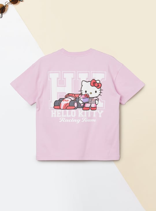 Girls Hello Kitty Print T-shirt
