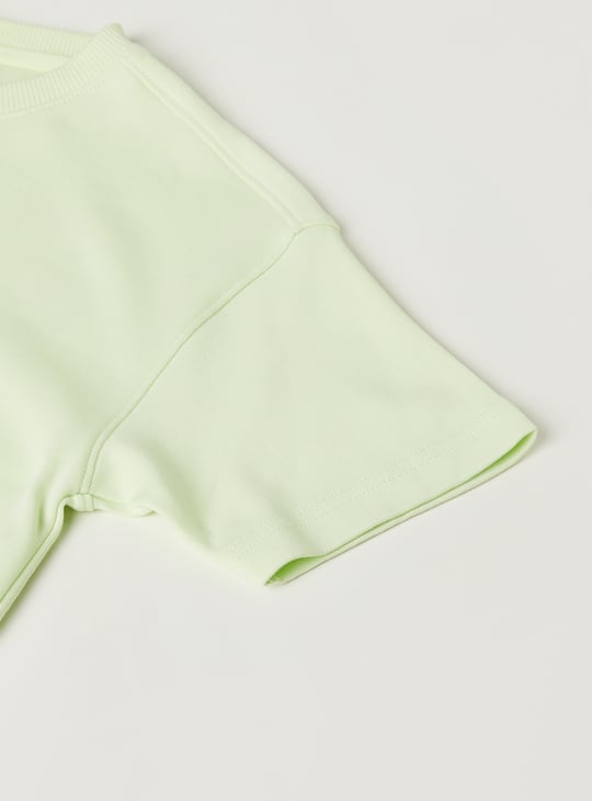 Boys Mickey Mouse Print T-shirt