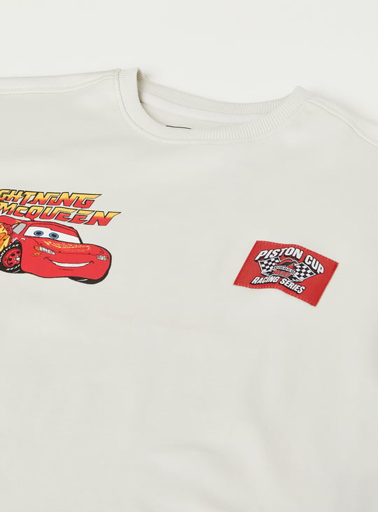 Boys Lightning McQueen Printed T-shirt