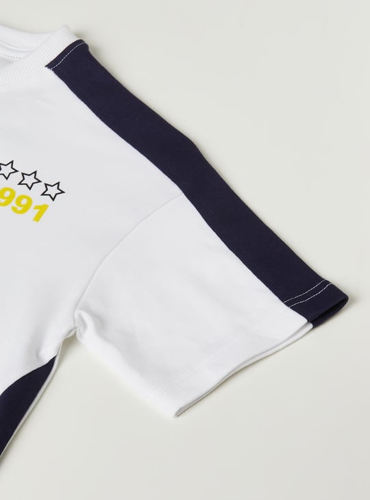 Boys Sonic Print T-shirt