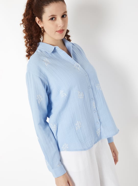 Women Embroidered Shirt