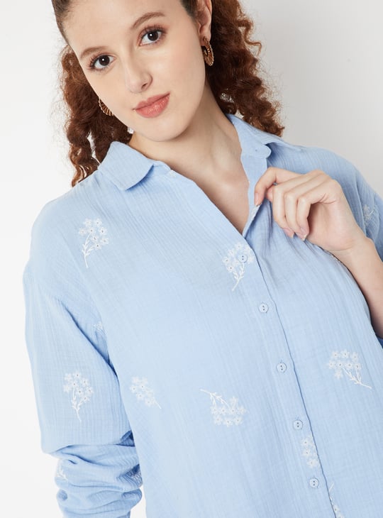 Women Embroidered Shirt