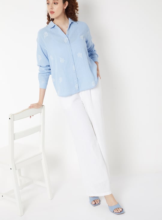 Women Embroidered Shirt