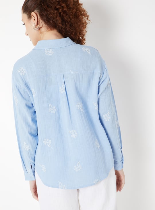 Women Embroidered Shirt
