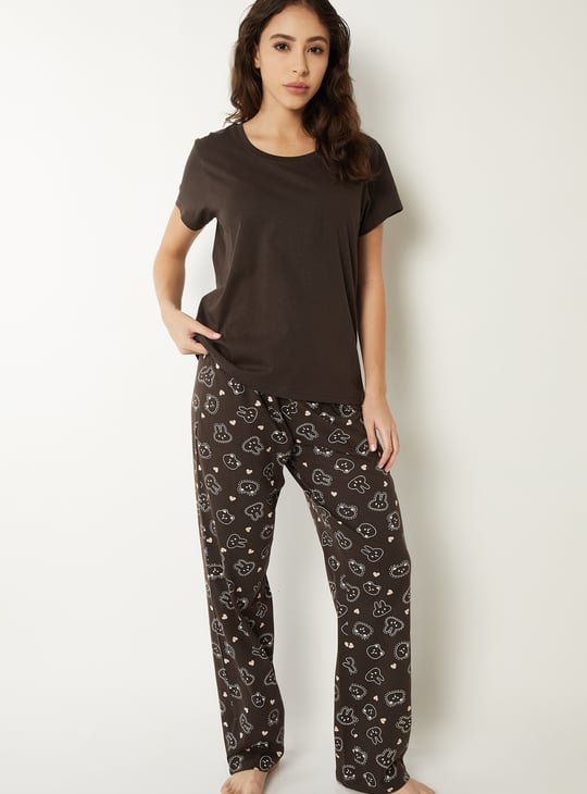 Women Printed PJ Set | PJ Sets