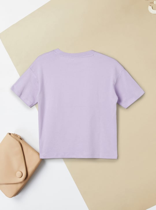 Girls Yoda Print T-shirt