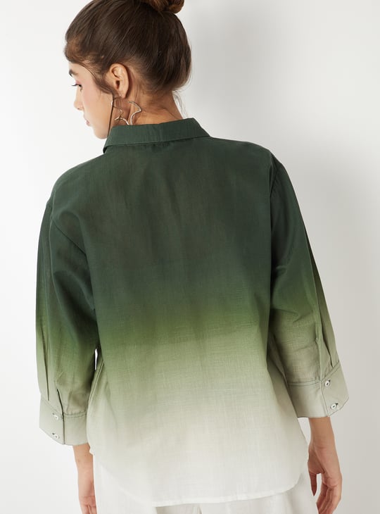 Women Ombre Shirt
