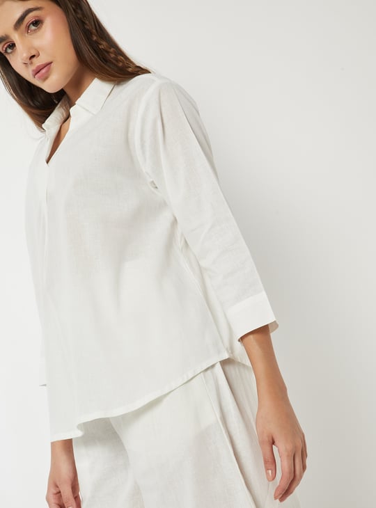 Women Solid Shirt
