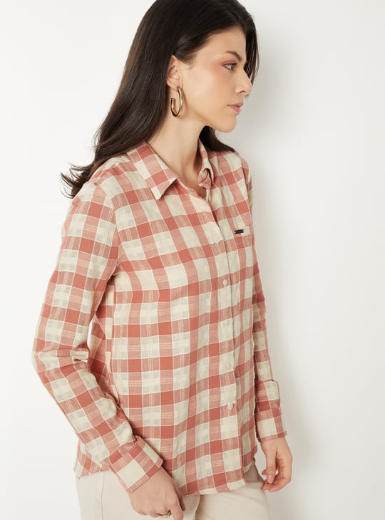 Women Checked Shirt