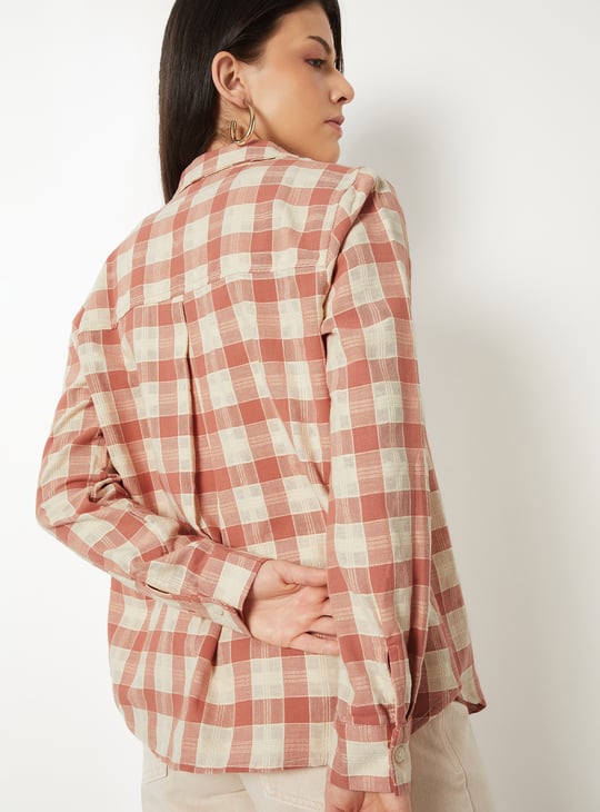 Women Checked Shirt