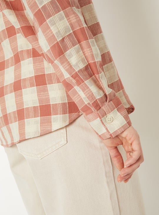 Women Checked Shirt