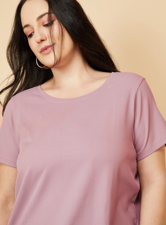 Women Ribbed T-shirt