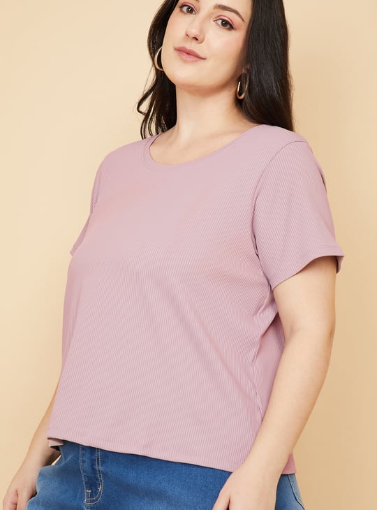 Women Ribbed T-shirt