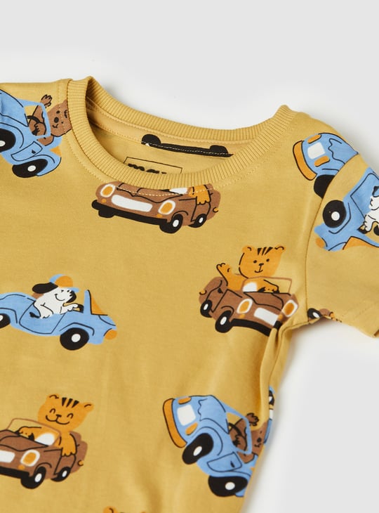 Boys Printed Shorts Set - Pack of 3