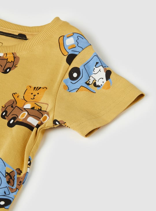 Boys Printed Shorts Set - Pack of 3