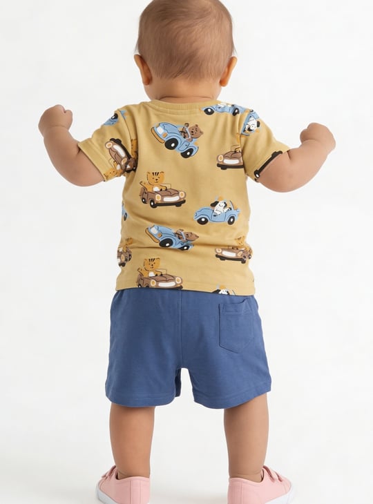 Boys Printed Shorts Set - Pack of 3